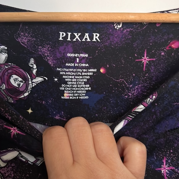 Torrid Disney Pixar Toy Story Buzz Lightyear Galaxy High-Rise Crop Legging - Picture 8 of 8